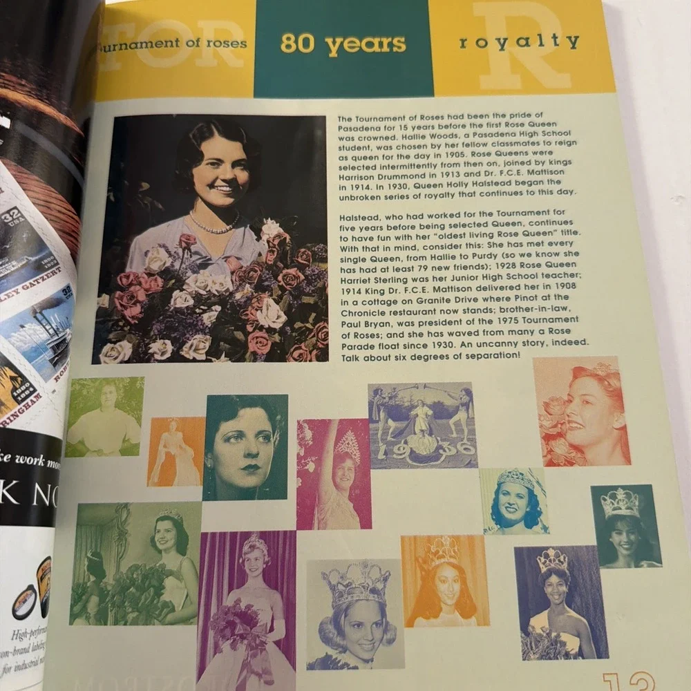 109th Tournament Of Roses Parade Official 1998 Program Carol Burnett